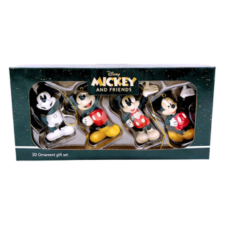 Disney Mickey Mouse kerst ornament | Disney | Set van 4 DN26236 K151001354