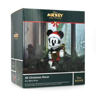 Disney Mickey Mouse kerstbeeld | Disney | 11 x 16 x 19 cm (Met cadeau en beker, Kunststof) DN25270 K151001264 - 4