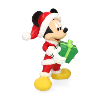Disney Mickey Mouse kerstbeeld | Disney | 33.5 x 28.5 x 48.5 cm (Met kerstoutfit en cadeau, Kunststof) DN86073 K151001266 - 2