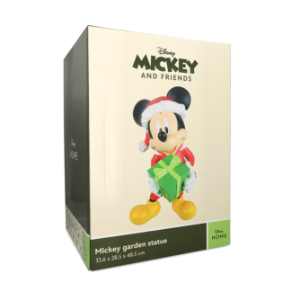 Disney Mickey Mouse kerstbeeld | Disney | 33.5 x 28.5 x 48.5 cm (Met kerstoutfit en cadeau, Kunststof) DN86073 K151001266 - 3
