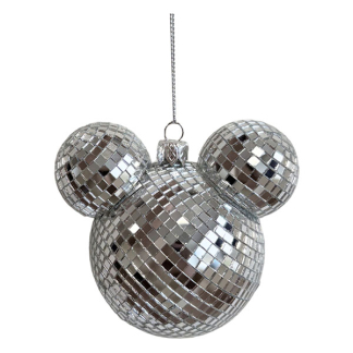 Disney Mickey Mouse oren kerst ornament | Disney (Discobal, Zilver) DN90474 K151001346 - 1