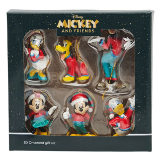 Disney Mickey en vrienden kerst ornament | Disney | Set van 6 DN26338 K151001355