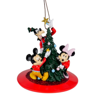 Disney Mickey en vrienden kerst ornament | Disney (Met Mickey, Minnie en Goofy) DN37064 K151001263