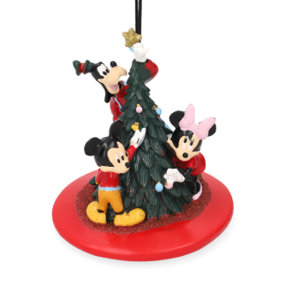 Disney Mickey en vrienden kerst ornament | Disney (Met Mickey, Minnie en Goofy) DN37064 K151001263 - 2