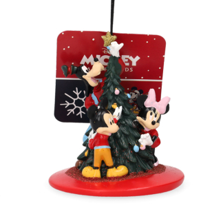 Disney Mickey en vrienden kerst ornament | Disney (Met Mickey, Minnie en Goofy) DN37064 K151001263 - 3