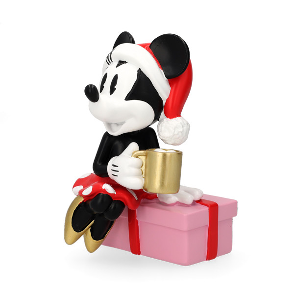 Disney Minnie Mouse kerstbeeld | Disney | 13 x 12.5 x 19.5 cm (Met cadeau en beker, Kunststof) DN25271 K151001265 - 2
