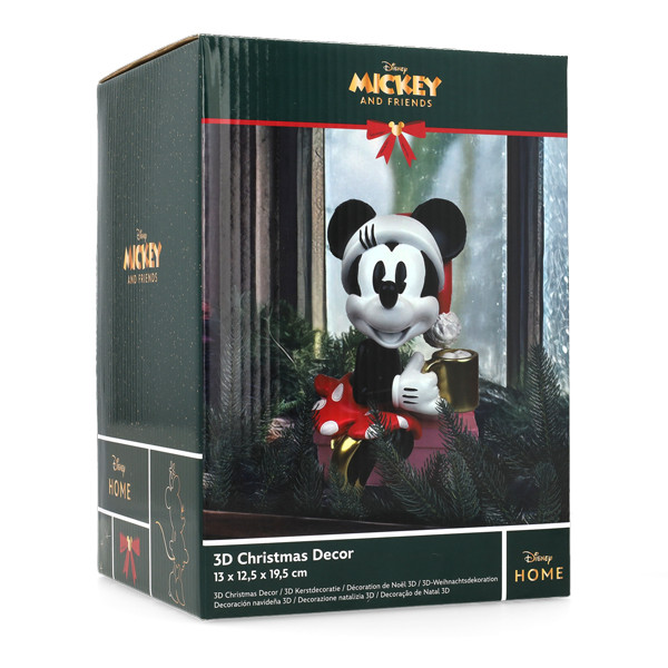 Disney Minnie Mouse kerstbeeld | Disney | 13 x 12.5 x 19.5 cm (Met cadeau en beker, Kunststof) DN25271 K151001265 - 4
