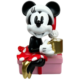 Disney Minnie Mouse kerstbeeld | Disney | 19.5 cm (Met cadeau en beker, Kunststof) DN25271 K151001265