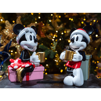 Disney Minnie Mouse kerstbeeld | Disney | 19.5 cm (Met cadeau en beker, Kunststof) DN25271 K151001265 - 3