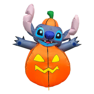 Disney Opblaasbare Stitch | Disney | 106 cm (In pompoen, Binnen/Buiten) DN25118 K151001384