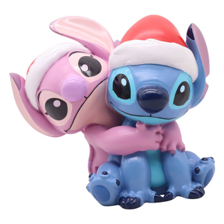 Disney Stitch & Angel kerstbeeld | Disney | 24.3 x 16.6 x 21 cm (Kunststof) DN26200 K151001390