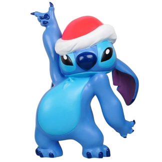 Disney Stitch kerstbeeld | Disney | 49 cm (Met kerstmuts, Kunststof) DN86036 K151001286