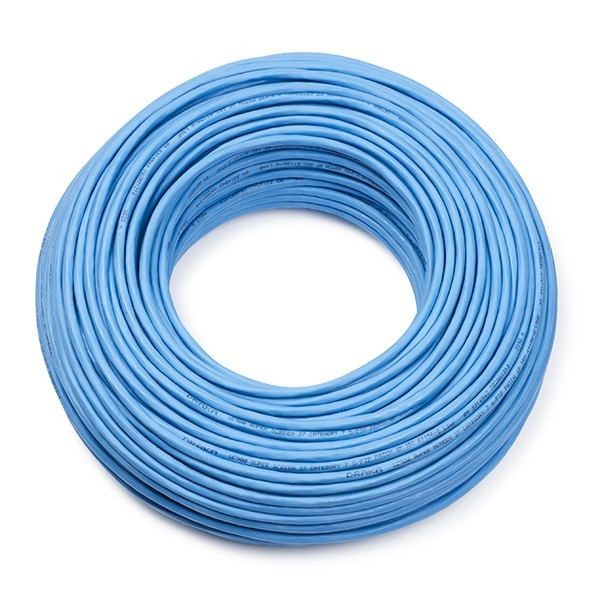 Draka Netwerkkabel | Cat7 S/FTP | 100 meter (Soepele kern, 100% koper, LSZH, Blauw) 99704.100 K010609010 - 1