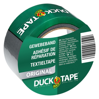 Duck Duct tape | Duck | 25 meter (Textieltape, Waterdicht, Grijs, 50 mm) 20.501.03 K010830265 - 