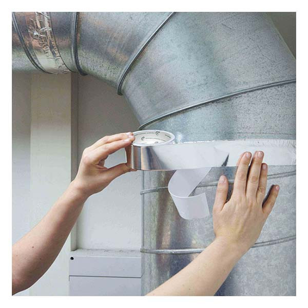 Duck Isolatietape | Duck | 10 meter (Aluminium, Waterdicht, 50 mm) 20.501.16 K010830269 - 2