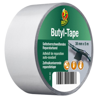 Duck Isolatietape | Duck | 5 meter (Butyl tape, Zelfvulkaniserend, Binnen/Buiten, 38 mm) 20.501.14 K010830268 - 1