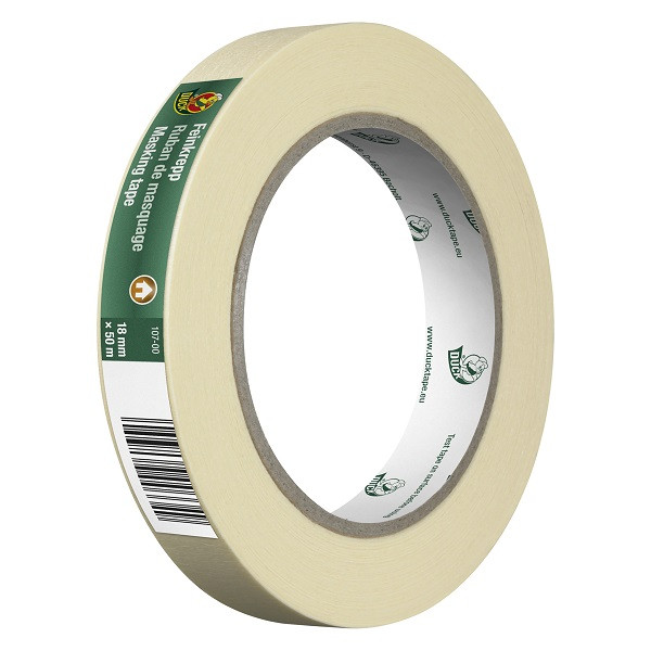 Duck Schilderstape | Duck | 50 meter (Afdektape, Binnen, 18 mm) 20.501.18 K010830252 - 1