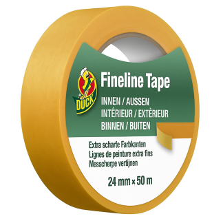 Duck Schilderstape | Duck | 50 meter (Fineline tape, Washi, Binnen/Buiten, Goud, 24 mm) 20.501.44 K010830276