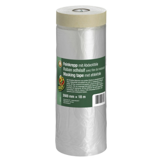 Duck Schilderstape met folie | Duck | 18 meter (Afdektape, Binnen, 260 cm) 20.501.36 K010830257 - 1