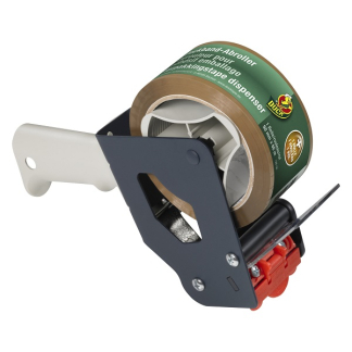 Duck Tape dispenser met verpakkingstape | Duck | 45 meter (Verpakkingsapparaat, Geluidloos, 48 mm) 20.501.83 K010830273 - 