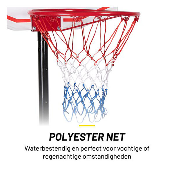Dunlop Basketbalpaal | Dunlop | 74 x 54 x 165/205 cm (Verstelbaar) 871125247425 K170111845 - 3