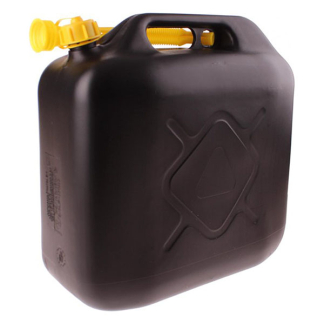Dunlop Brandstof jerrycan | 20 liter | 39 x 16 x 37 cm (Benzine) 871125206878 K170106236 - 2