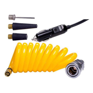 Dunlop Compressor | Dunlop (12V, Max. 7 bar, 3 naalden, Spiraalslang) 871125206381 K101303001 - 2