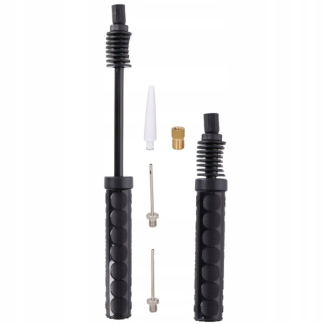 Dunlop Fietspomp | Dunlop (4 ventieladapters, Zwart) 871125249688 K170404604 - 1