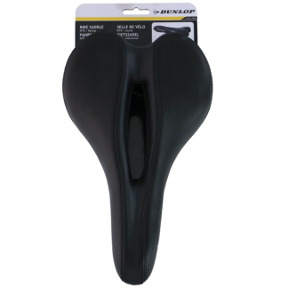 Dunlop Fietszadel | Dunlop (Racefiets en mountainbike, Schuim, Zwart) 871125241968 K170404673 - 2