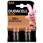 AAA batterij - Duracell - 4 stuks (Alkaline, 1.5 V)