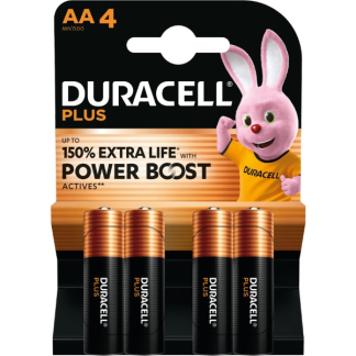 Duracell AA batterij | Duracell | 4 stuks (Alkaline, 1.5V) ADU00394 K105005286