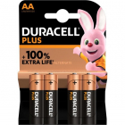 AA batterij - Duracell - 4 stuks (Alkaline, 1.5 V)