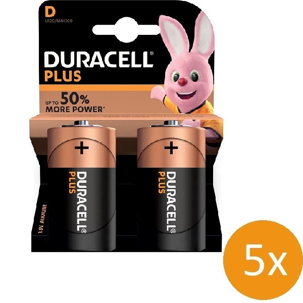 Duracell D LR20 batterij - Duracell - 10 stuks (Alkaline, 1.5 V)  V105005041 - 1