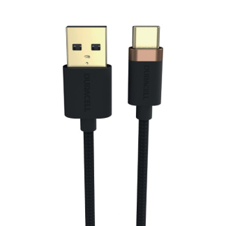 Duracell USB A naar USB C kabel | Duracell | 1 meter | USB 2.0 (15W, 480 Mbps, Kevlar) USB6061A K010221067 - 1