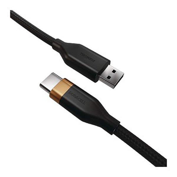 Duracell USB A naar USB C kabel | Duracell | 2 meter | USB 2.0 (18W, 480 Mbps) DRU5021A K010214451 - 1