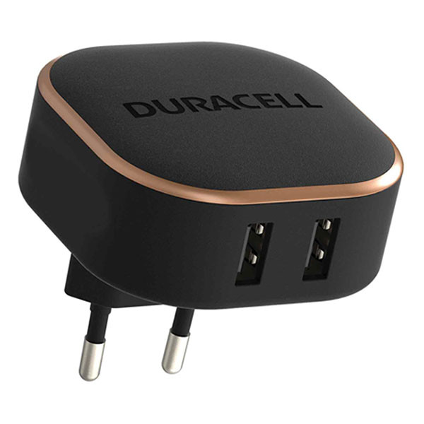 Duracell USB A oplader | Duracell (2x USB A, 17W) DRACUSB14-EU K010221113 - 1