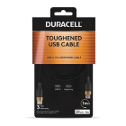 Duracell USB C naar Lightning kabel | Duracell | 1 meter | USB 2.0 (30W, 480 Mpbs) DRU5014A K010214454 - 2