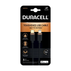 Duracell USB C naar Lightning kabel | Duracell | 1 meter | USB 2.0 (65W, 480 Mbps, Kevlar) USB9012A K010221062 - 2