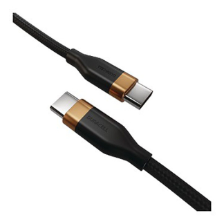 Duracell USB C naar USB C kabel | Duracell | 1 meter | USB 2.0 (60W, 480Mbps) DRU5010A K010214456
