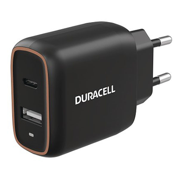 Duracell USB C oplader | Duracell (1x USB A, 1x USB C, 20W) DRACUSB19-EU K000000136 - 1