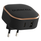 Duracell USB C snellader | Duracell (1x USB C, 1x USB A, 30W) DRACUSB20-EU K010221110 - 1