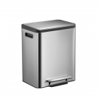 EKO Duo pedaalemmer - EKO - EcoCasa (15+15 liter, Mat RVS) 31718252 K170104572 EKO Duo pedaalemmer - EKO - EcoCasa (15+15 liter, Mat RVS) 31718252 K170104572