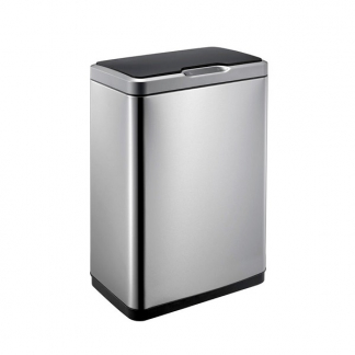 EKO Duo prullenbak - EKO - Mirage (20+20 liter, Sensor, Mat RVS) 31707164 A170104585