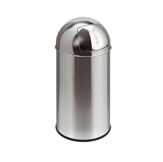 EKO Push prullenbak - EKO (40 liter, RVS) 31022199 K170104582 - 1