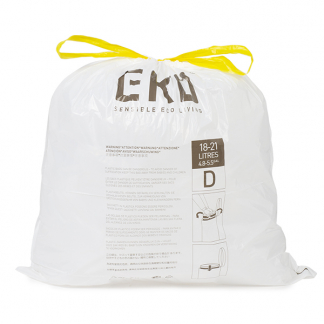 EKO Vuilniszakken - 18 tot 21 liter (20 stuks, Type D, Extra sterk) VB337047 K170104613 - 