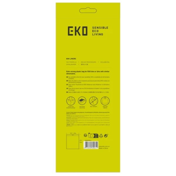 EKO Vuilniszakken - 18 tot 28 liter (20 stuks, Type F1, Extra sterk) VB337064 K170104616 - 3