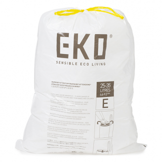 EKO Vuilniszakken - 25 tot 35 liter (12 stuks, Type E, Extra sterk) VB337050 K170104614 - 