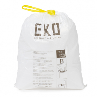 EKO Vuilniszakken - 7 tot 9 liter (25 stuks, Type B, Extra sterk) VB337023 K170104611 - 