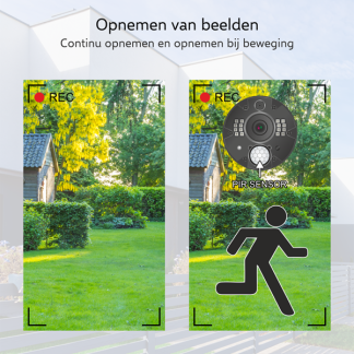 ELRO Beveiligingscamera wifi | ELRO (Full HD, Camera + 7” Scherm, Bewegingsdetectie, Nachtzicht, Binnen/Buiten) CZ40RIPS K170406247 - 5