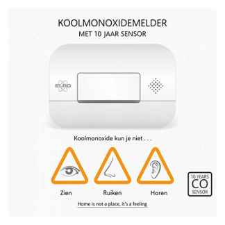 ELRO Brandpreventieset | ELRO (2x Rookmelder, Koolmonoxidemelder en Blusdeken) FF0404 K170501265 - 3